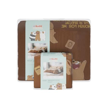 ชุดผ้าปูที่นอน 5 ฟุต (ชุด 6 ชิ้น) PERICO WE BARE BEARS P051_4