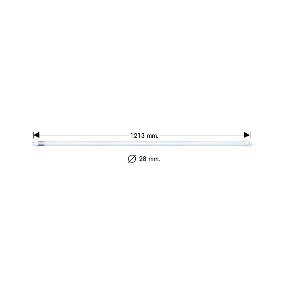 หลอด LED RACER T8 TWIN POWER DE 18.5 วัตต์ DAYLIGHT G13 (ซื้อ 1 แถม 1)