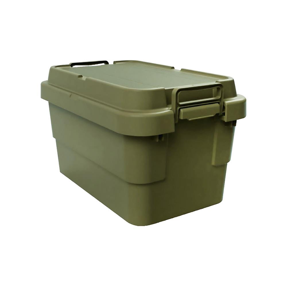 กล่องเครื่องมือ DIY TRUSCO ODCF-50 50 ลิตร สีเขียวมะกอก