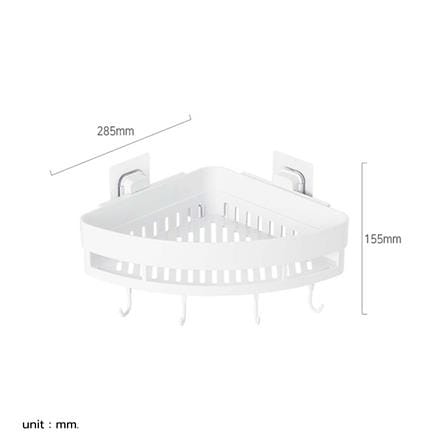 ตะแกรงวางของ DEHUB VCS250H-CW70 สีขาว_3
