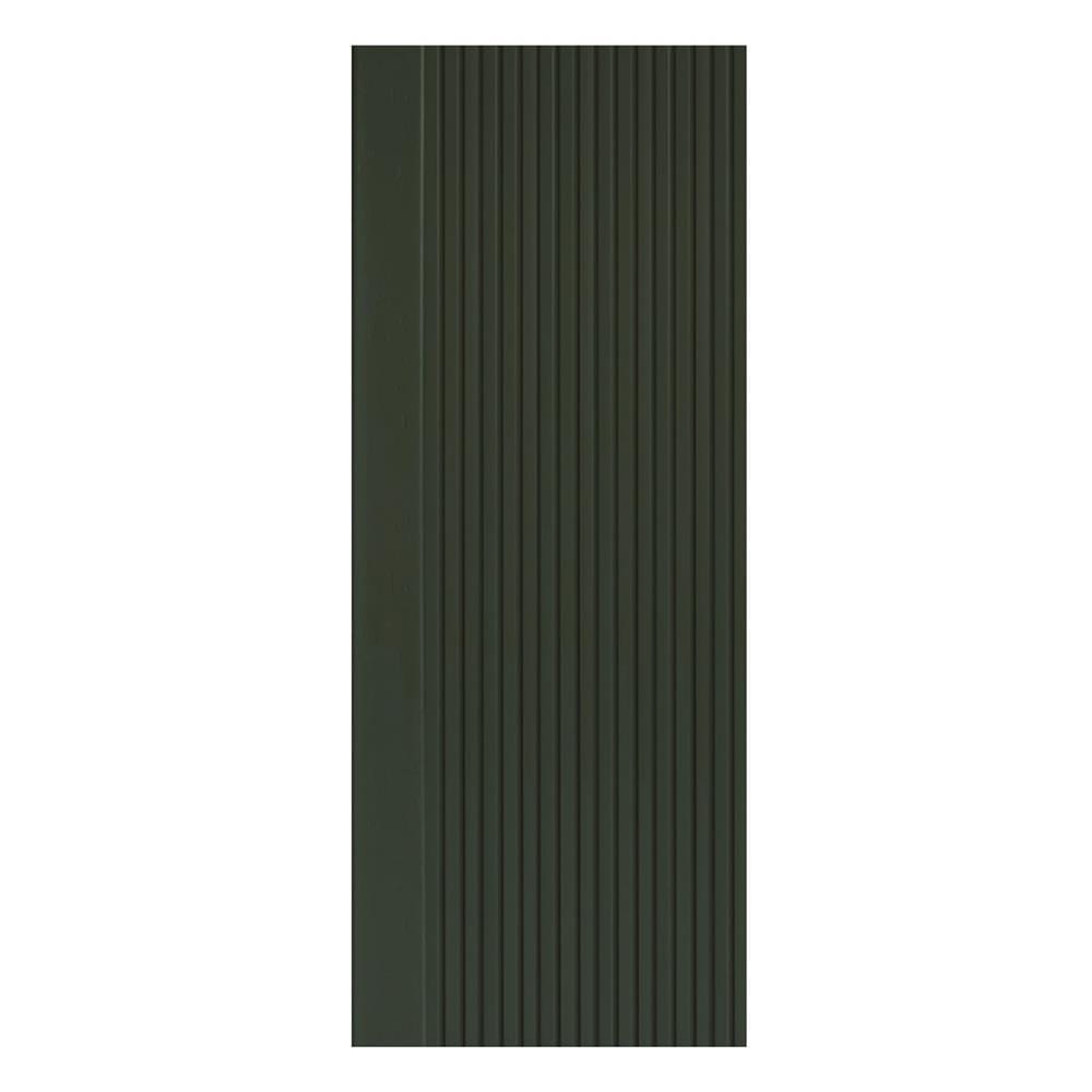 ประตูภายในโพลีสไตรีน ไม่เจาะลูกบิด LINEDEKOR VERTICAL 70x200 ซม. สีเขียว