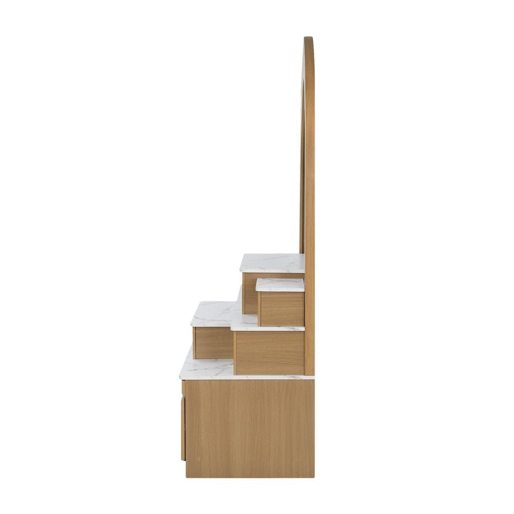 ตู้พระ FURDINI AURA 120 ซม. สี NATURAL OAK/ขาว