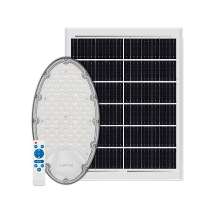 ไฟถนน SOLAR LAMPTAN RAISELIGHT 500 วัตต์ DAYLIGHT สีเทา_3