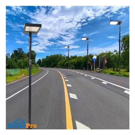 ไฟถนน SOLAR LUMAX 58-00462 1,200 วัตต์ DAYLIGHT/COOL WHITE/WARM WHITE สีดำ_6