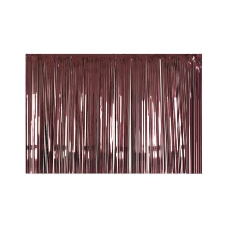 ม่านฟอยล์ตกแต่ง SNAZZ 63.5x90 ซม. สี BURGUNDY_0