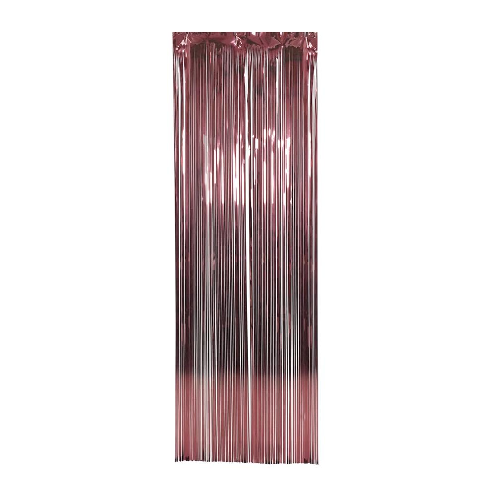 ม่านฟอยล์ตกแต่ง SNAZZ 63.5x180 ซม. สี BURGUNDY
