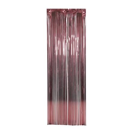 ม่านฟอยล์ตกแต่ง SNAZZ 63.5x180 ซม. สี BURGUNDY_0