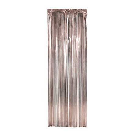 ม่านฟอยล์ตกแต่ง SNAZZ 63.5x180 ซม. สี ROSE GOLD_0