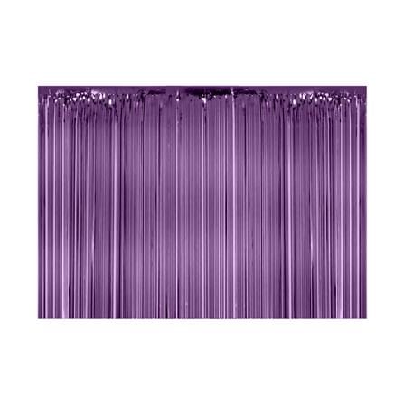 ม่านฟอยล์ตกแต่ง SNAZZ 63.5x90 ซม. สี PLUM_0