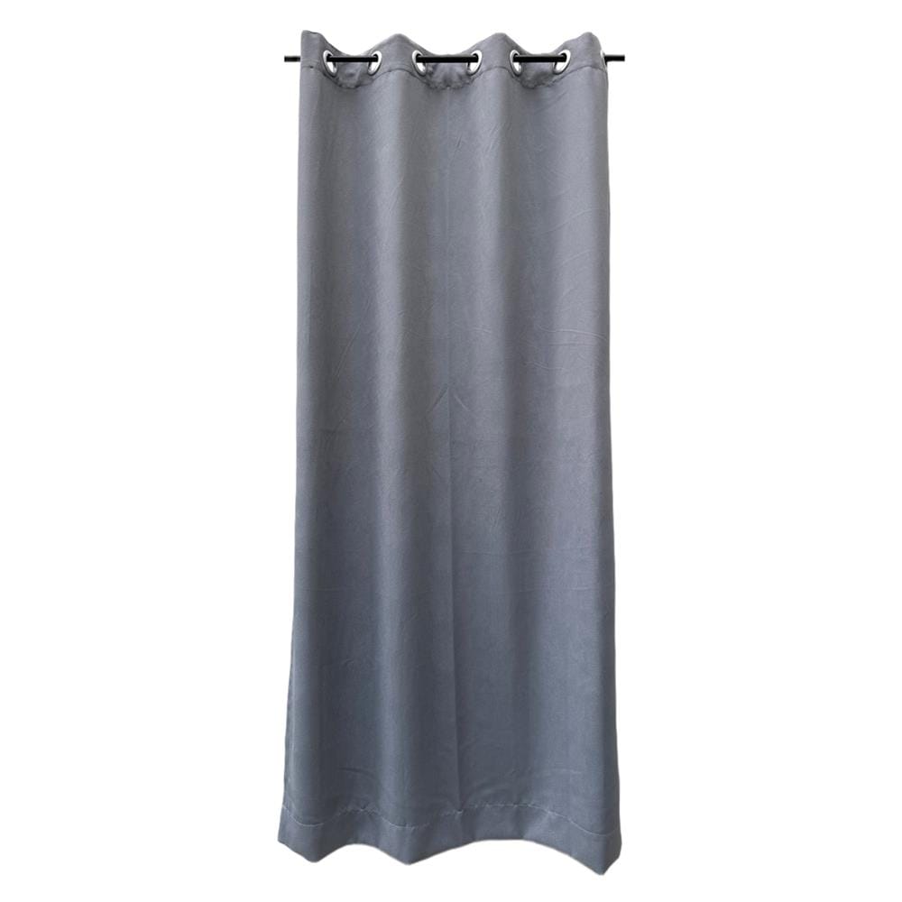 ผ้าม่าน EYELET HOME LIVING STYLE TRACE UV 130x160 ซม. สีเทา_0
