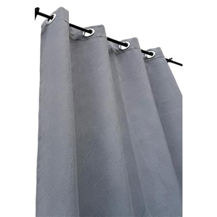 ผ้าม่าน EYELET HOME LIVING STYLE TRACE UV 130x160 ซม. สีเทา_2