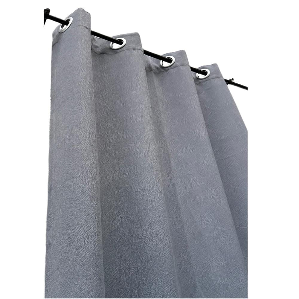 ผ้าม่าน EYELET HOME LIVING STYLE TRACE UV 130x160 ซม. สีเทา