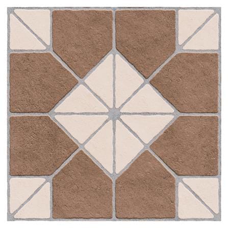 กระเบื้องพื้นพอร์ซเลน 40x40 ซม. TARA มุมไบ น้ำตาล 0.94 ตร.ม._0