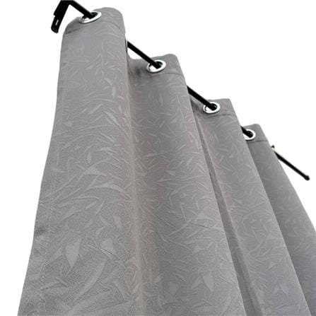 ผ้าม่าน EYELET HOME LIVING STYLE FAYE UV 130x220 ซม. สีเทา_2
