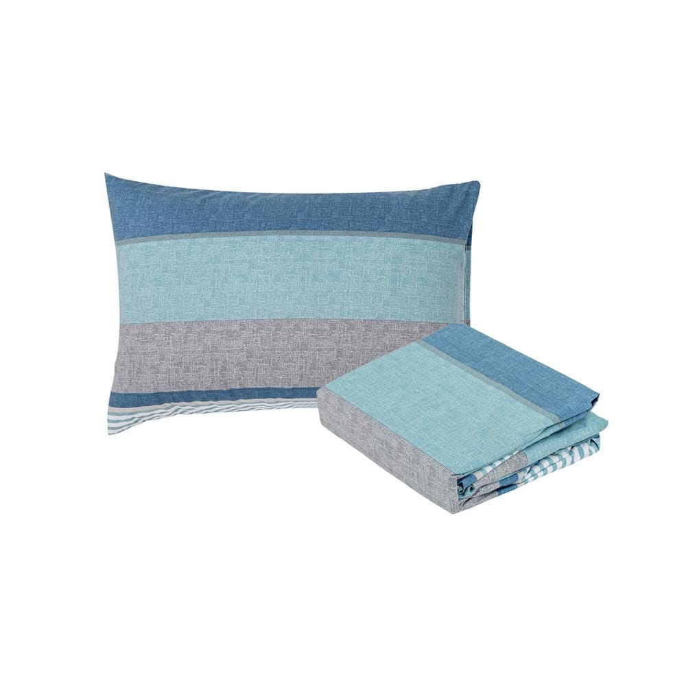 ชุดผ้าปูที่นอน 3.5 ฟุต (ชุด 2 ชิ้น) HOME LIVING STYLE AXIS สี BLUE