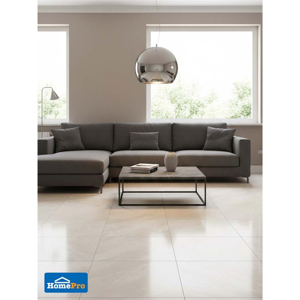กระเบื้องพื้น 60x60 ซม. TARA เบลิน เบจ A 1.44 ตร.ม.