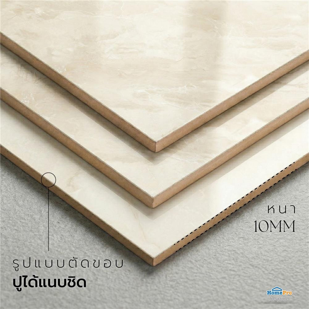 กระเบื้องพื้น 60x60 ซม. TARA เบลิน เบจ A 1.44 ตร.ม.