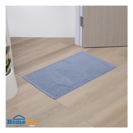 พรมขนหนู HOME LIVING STYLE AMY 17x28 นิ้ว สีน้ำเงิน_5