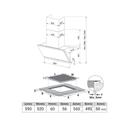 เตาฝัง+เครื่องดูดควัน FRANKE FIH6310+FC988NX_4