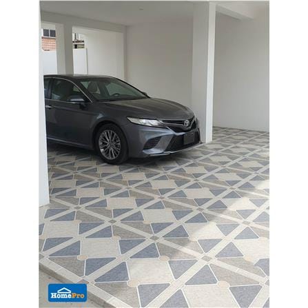 กระเบื้องพื้น 16x16 นิ้ว ภูผา กรอบเพชร ฟ้า A 0.96 ตร.ม._1