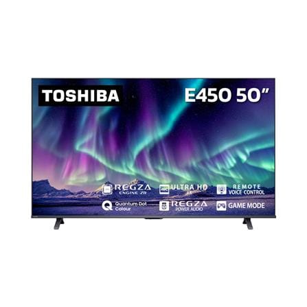 ทีวีคิวแอลอีดี 50 นิ้ว TOSHIBA (4K, QLED, VIDAA) 50E450RP_0
