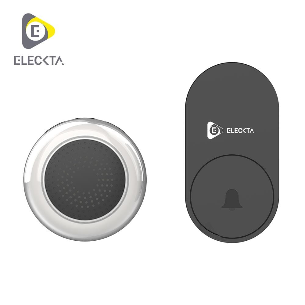 กริ่งไร้สาย ELECKTA KINETIC FL-213-BLK สีดำ