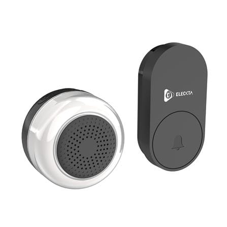 กริ่งไร้สาย ELECKTA KINETIC FL-213-BLK สีดำ_1
