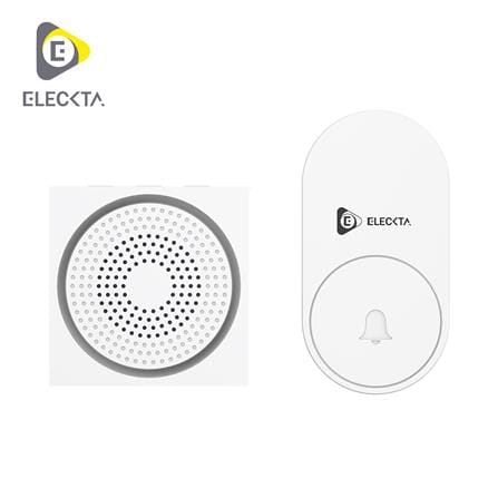 กริ่งไร้สาย ELECKTA KINETIC FL-315 สีขาว_0