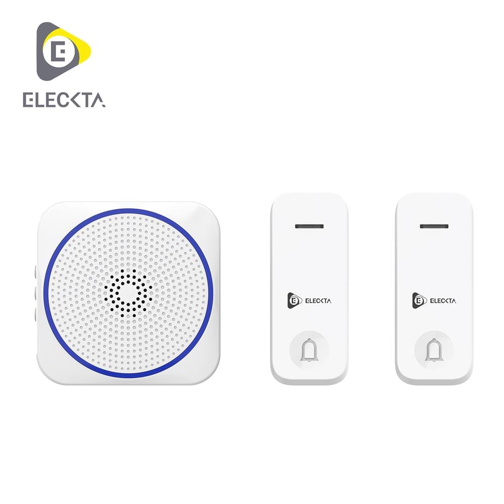 กริ่งไร้สาย ELECKTA KINETIC FB-2-617 สีขาว