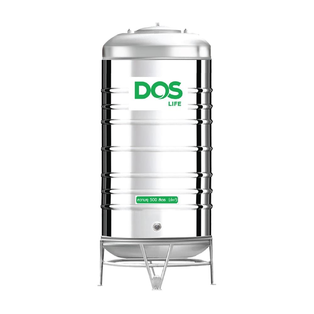 ถังเก็บน้ำสเตนเลส DOS ECO-05/GD-500L 500 ลิตร