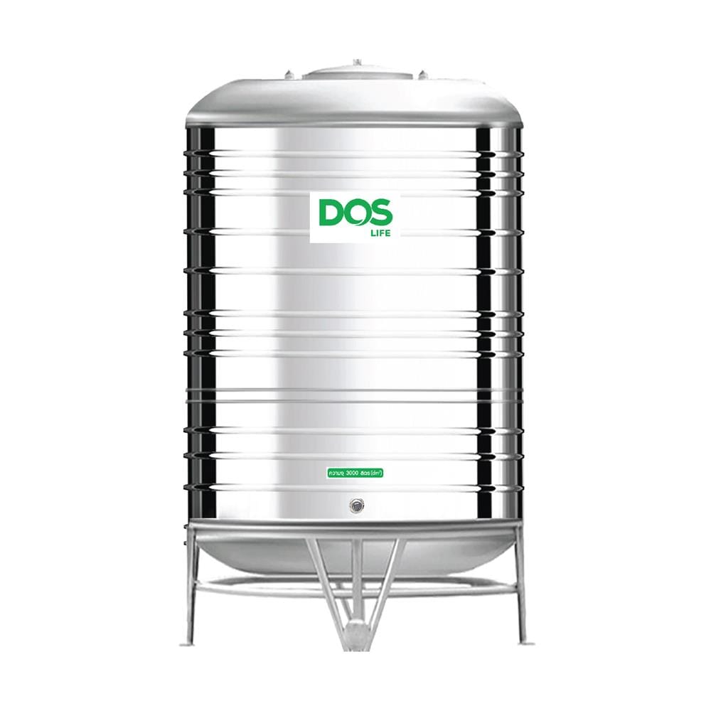 ถังเก็บน้ำสเตนเลส DOS ECO-05/GD-3000L 3000 ลิตร