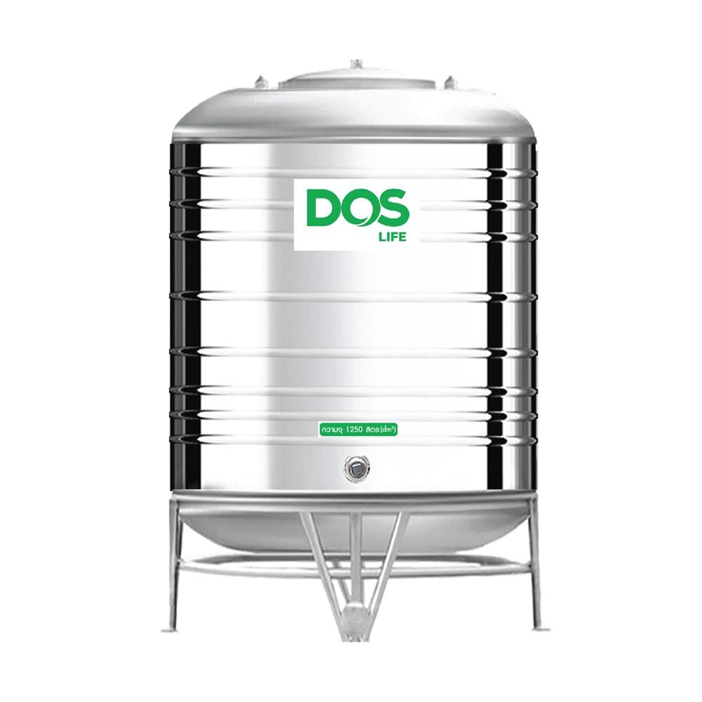 ถังเก็บน้ำสเตนเลส DOS ECO-05/GD-1250L 1250 ลิตร