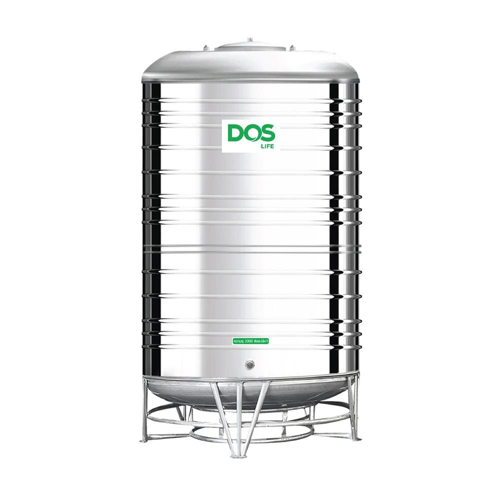 ถังเก็บน้ำสเตนเลส DOS ECO-05/GD-3300L 3300 ลิตร