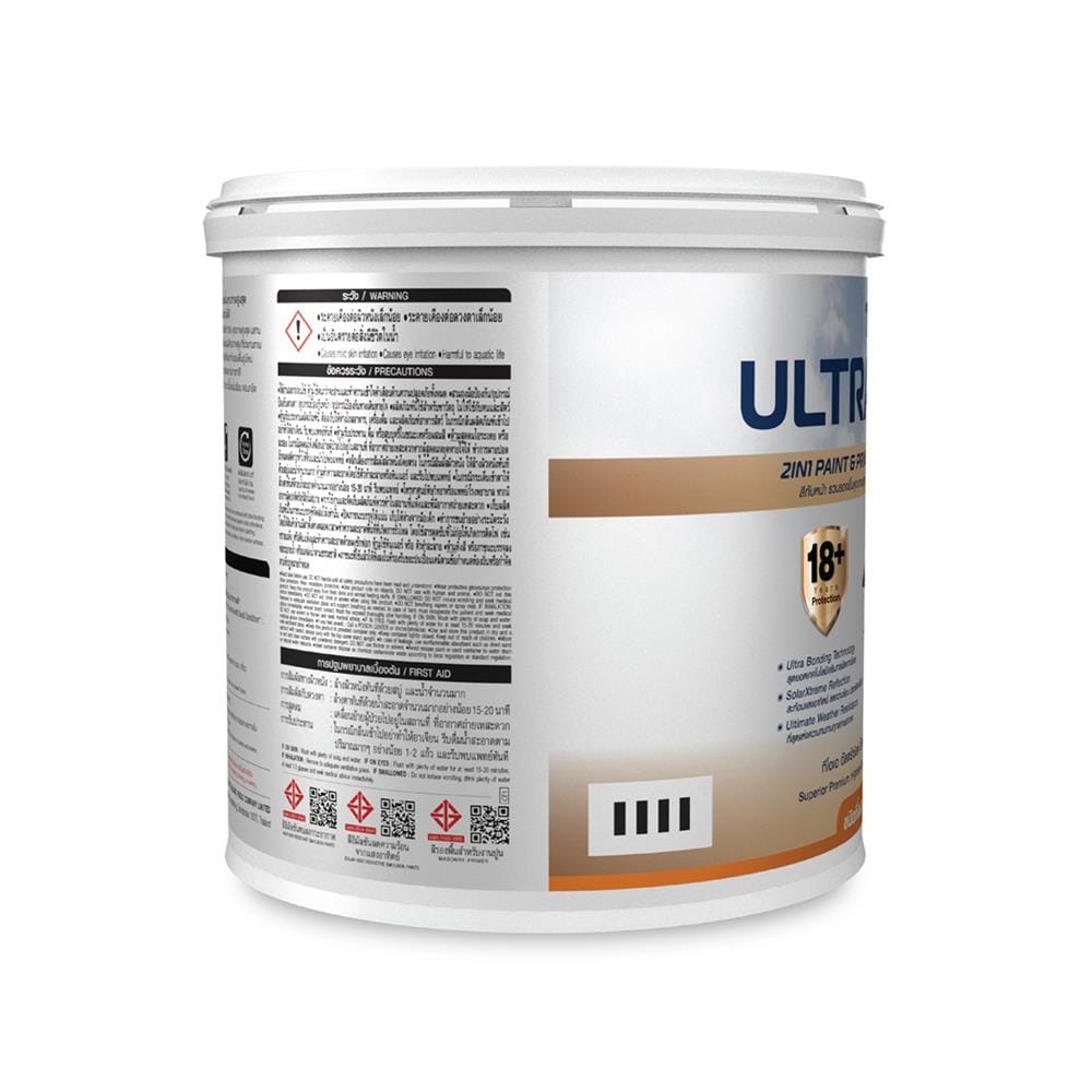 สีน้ำทาภายใน-ภายนอก ชนิดกึ่งเงา TOA ULTRASHIELD EXPERT BASE B 1 แกลลอน