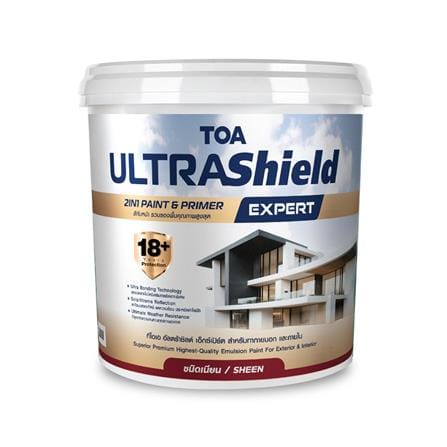 สีน้ำทาภายใน-ภายนอก ชนิดเนียน TOA ULTRASHIELD EXPE...