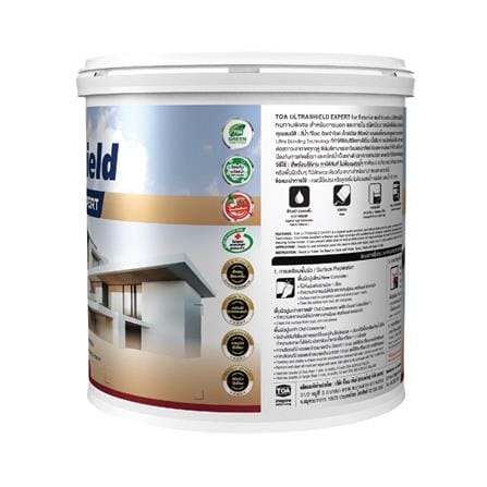 สีน้ำทาภายใน-ภายนอก ชนิดเนียน TOA ULTRASHIELD EXPERT BASE A 1 แกลลอน_1