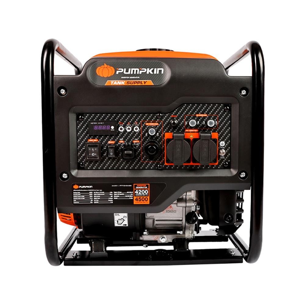 เครื่องกำเนิดไฟฟ้าเบนซิน PUMPKIN INVERTER Open Type PTT-G4542iO 4.5 กิโลวัตต์