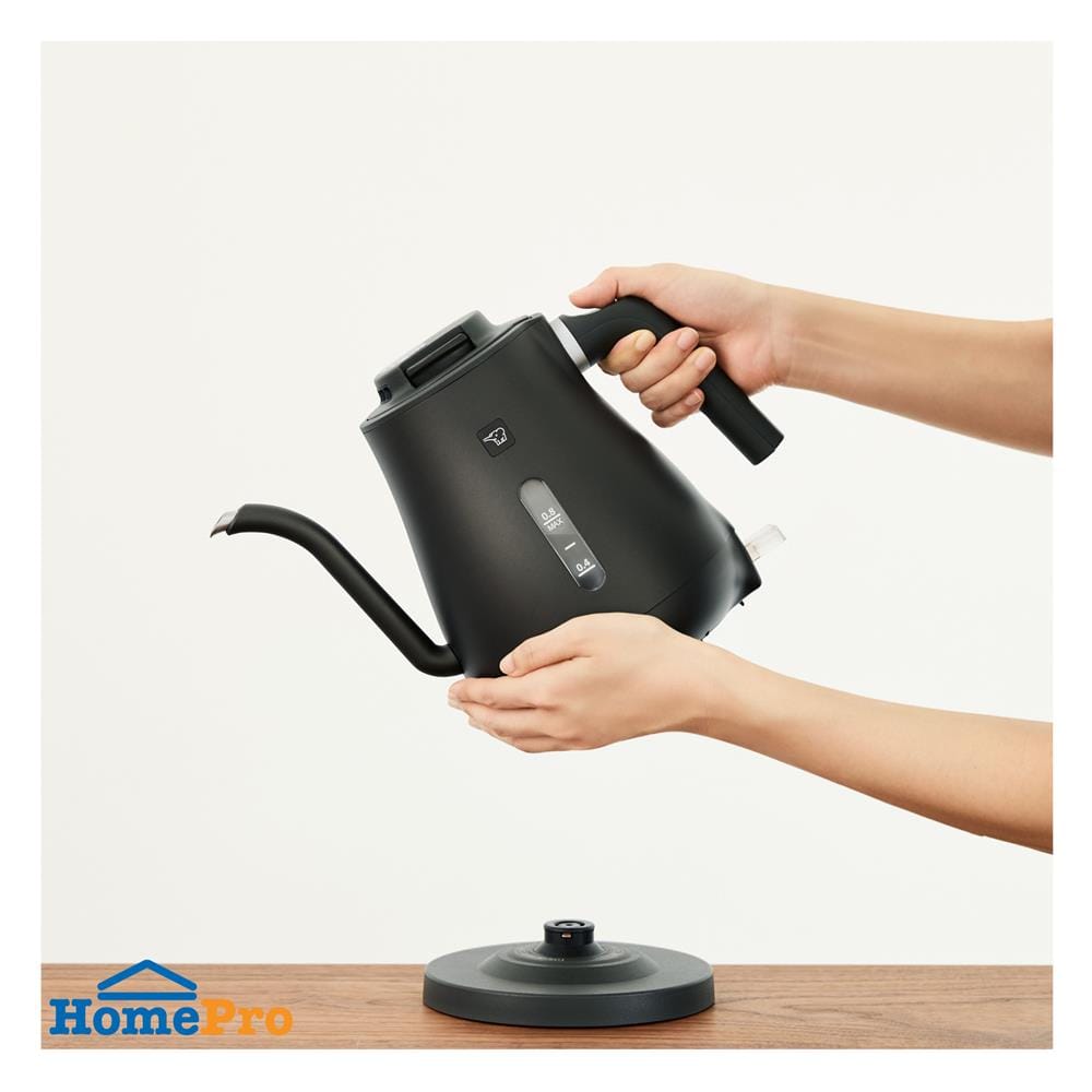 กาต้มน้ำไฟฟ้า ZOJIRUSHI CK-LAQ08T-BZ 0.8 ลิตร สีดำ