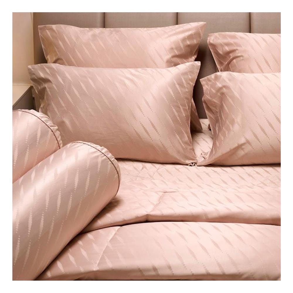 ชุดผ้าปูที่นอน 6 ฟุต (ชุด 6 ชิ้น) JESSICA SILKSHINE 22033-QS768-3