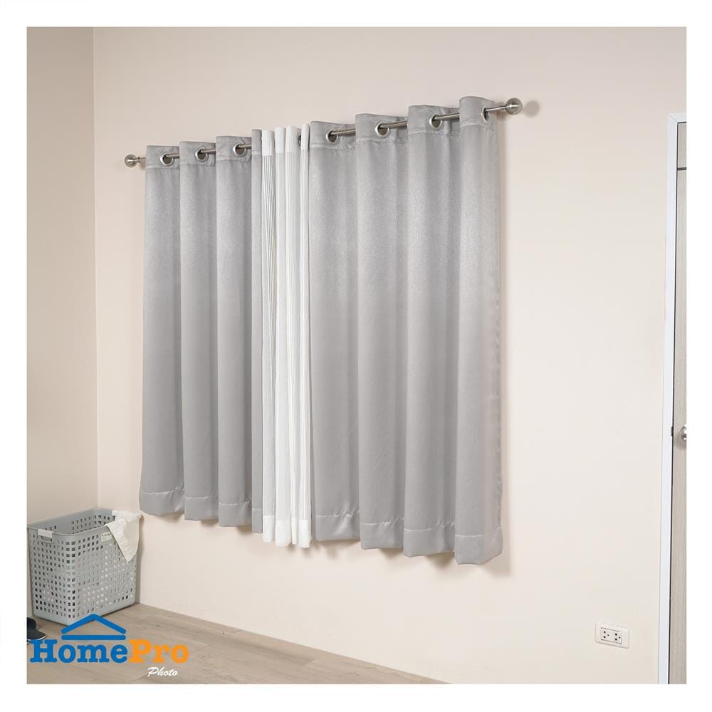 ผ้าม่าน EYELET HOME LIVING STYLE SOFIA UV 150x160 ซม. สีเทา