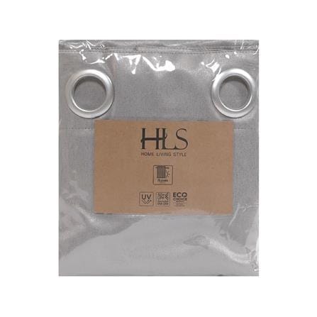 ผ้าม่าน EYELET HOME LIVING STYLE SOFIA UV 150x160 ซม. สีเทา_3