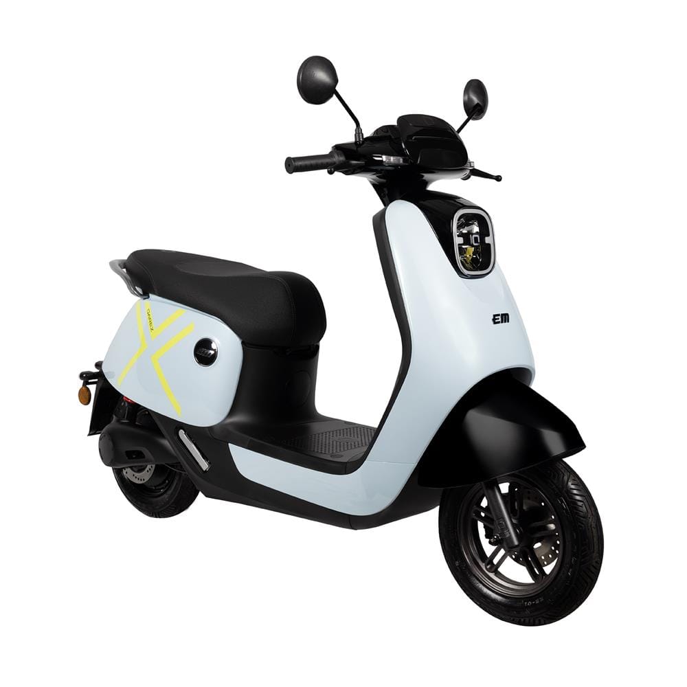 รถจักรยานยนต์ไฟฟ้า EM QAREZ 2000W สีฟ้า