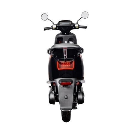 รถจักรยานยนต์ไฟฟ้า EM QAREZ 2000W สีดำ/ส้ม_5