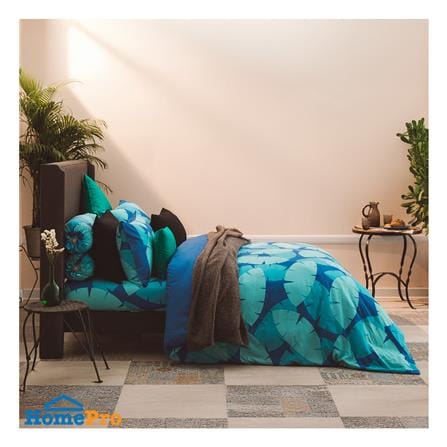 ผ้านวม LOTUS MELBOURNE L-MB 04B 100x90 นิ้ว สี BLUE_2