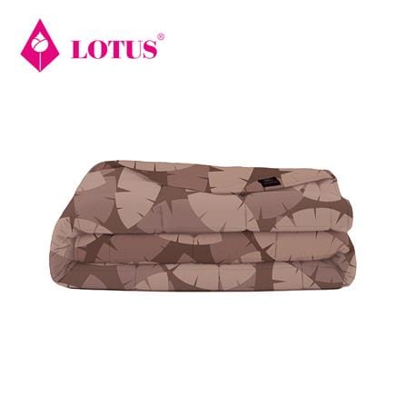 ผ้านวม LOTUS MELBOURNE L-MB 04A 100x90 นิ้ว สี BROWN_0