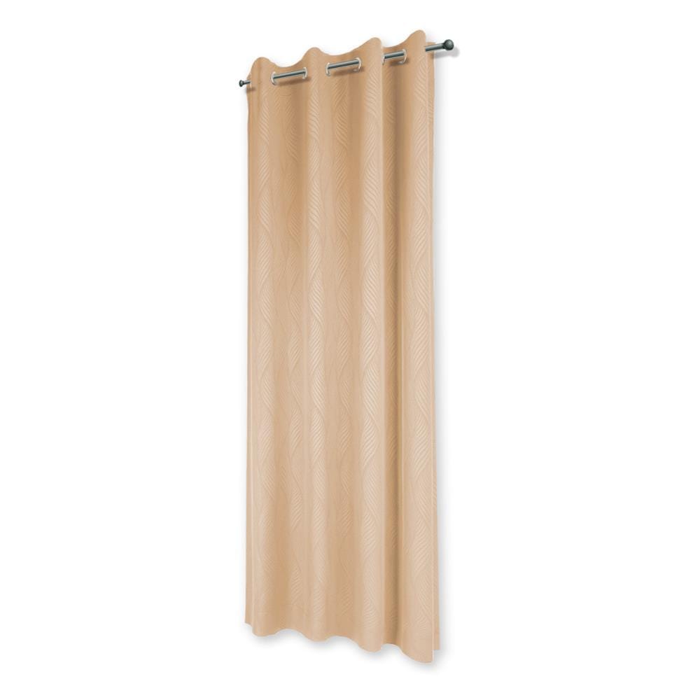 ผ้าม่าน EYELET HOME LIVING STYLE CURVE UV 140x220 ซม. สีครีม