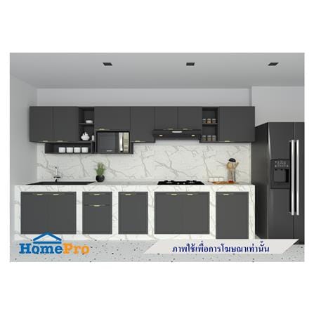 บานซิงค์เดี่ยว MJ GLITTER 46x66 ซม. สี GREY GRAPHITE_2