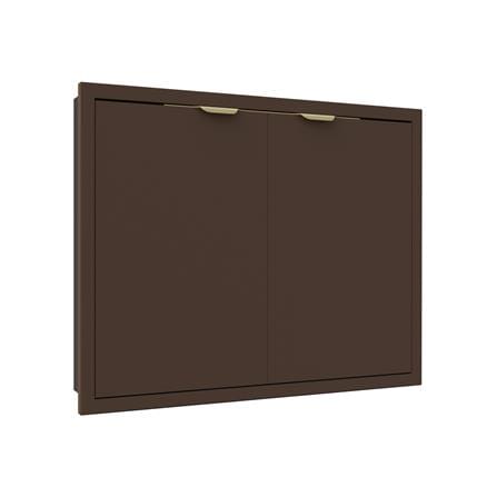 บานซิงค์คู่ MJ GLITTER 86x66 ซม. สี CHOC MOOSE_1