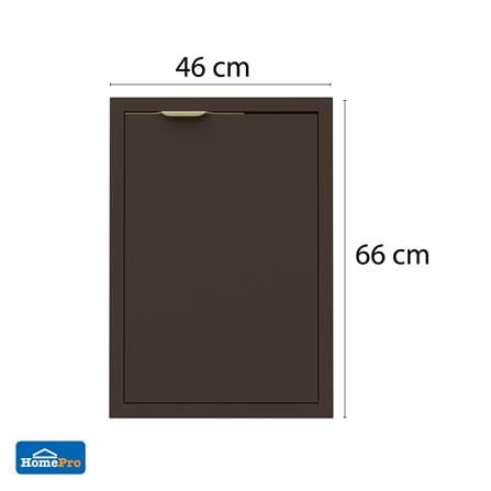 บานซิงค์เดี่ยว MJ GLITTER 46x66 ซม. สี CHOC MOOSE_3