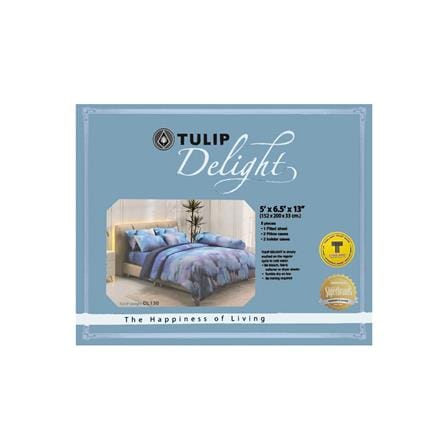 ชุดผ้าปูที่นอน 5 ฟุต (ชุด 5 ชิ้น) TULIP DELIGHT 60013-DL130_3